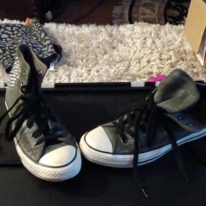 Suede Converse w/spikes